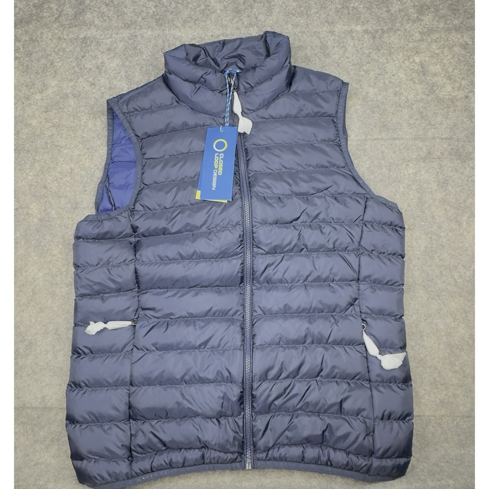 North Sails Marstrand Quilted Vest Blue Navy Yachting Medium